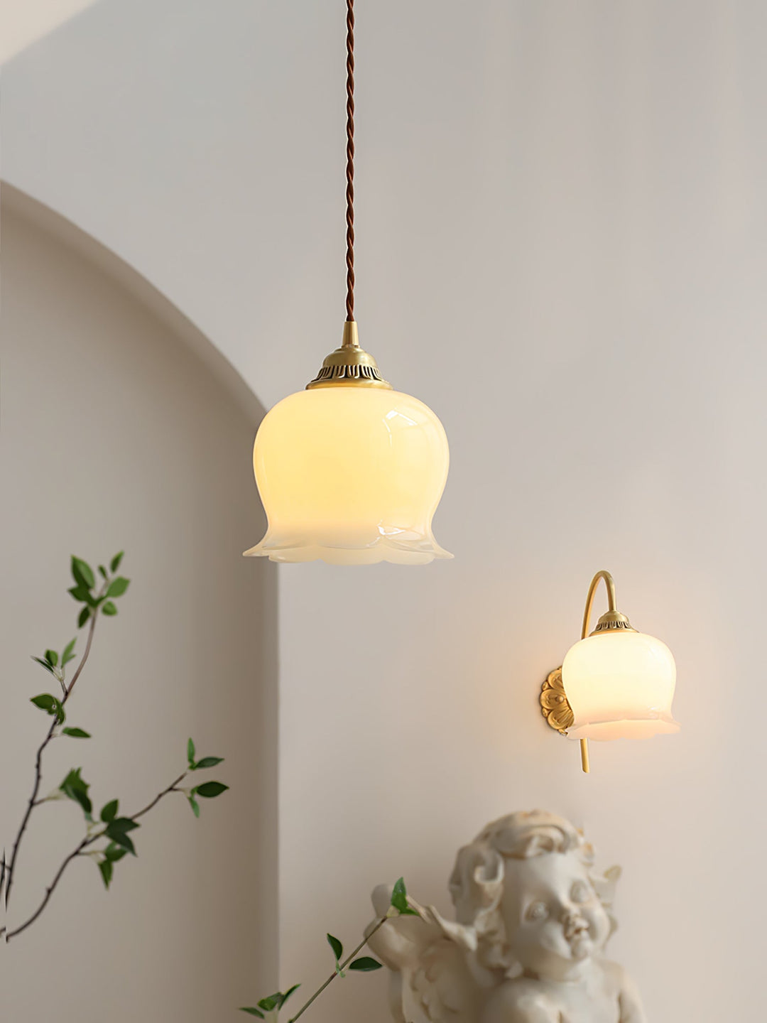 Lampa Wisząca Kwiat Doliny
