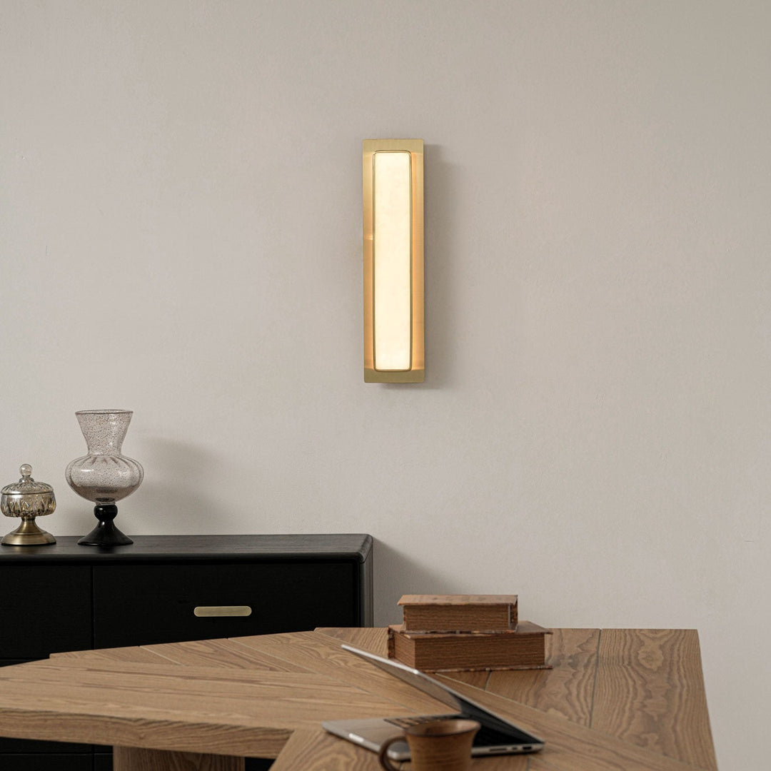 Lampa Ścienna Velmora Alabaster