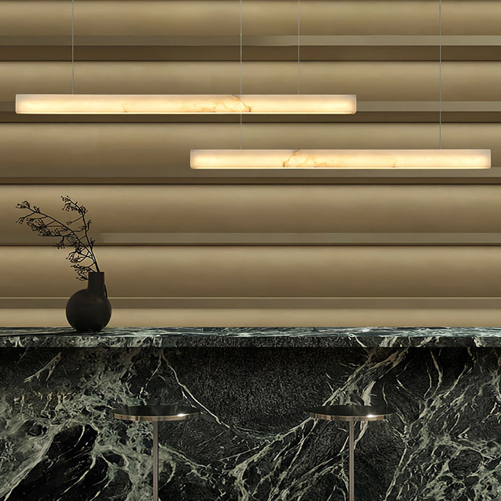 Lampa wisząca Velmore Linea Alabaster