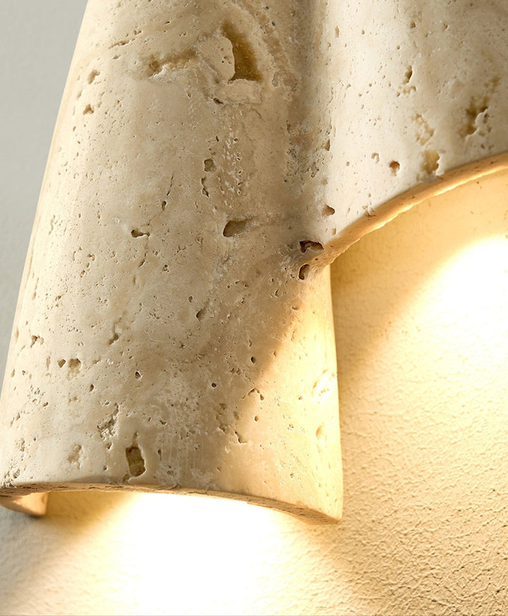 Kinkiet Velo Draped Stone