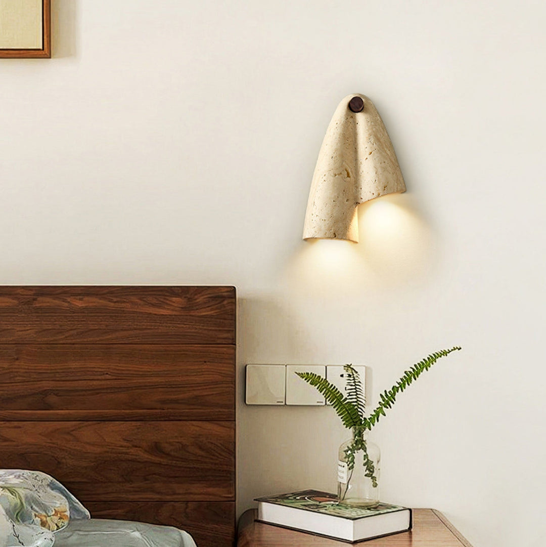 Kinkiet Velo Draped Stone