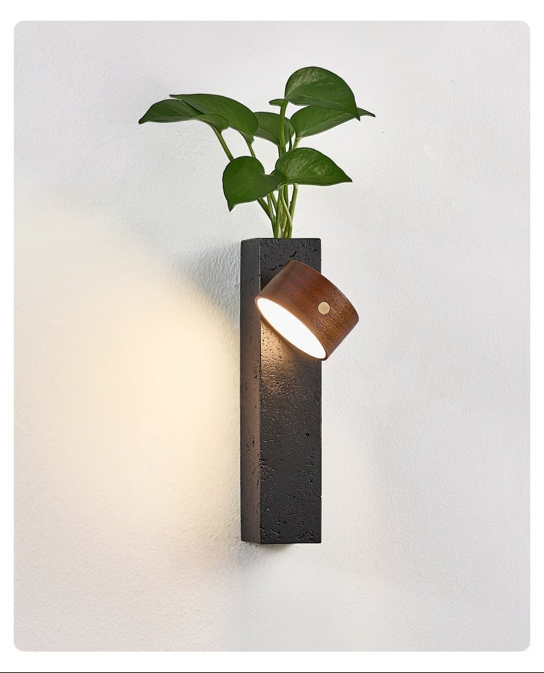 Lampa ścienna Verde Beam z akumulatorem