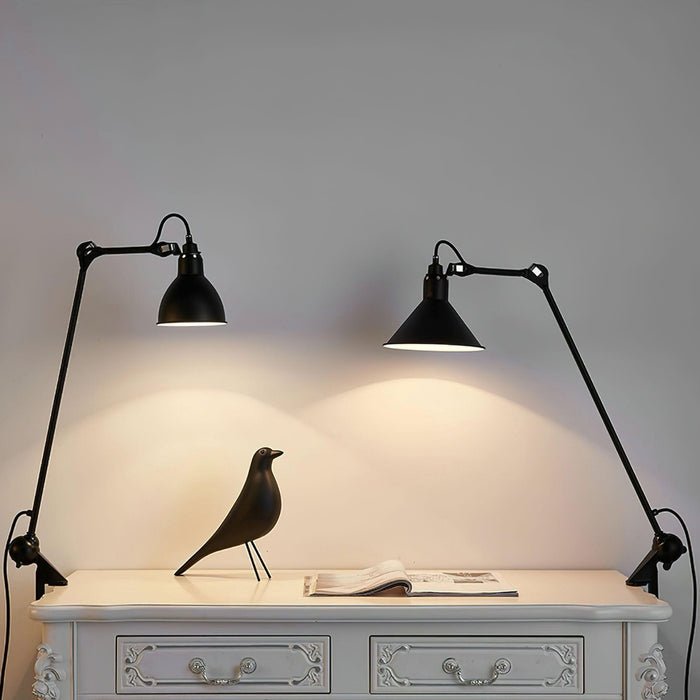 Lampa stołowa z zaciskiem Versa Glide