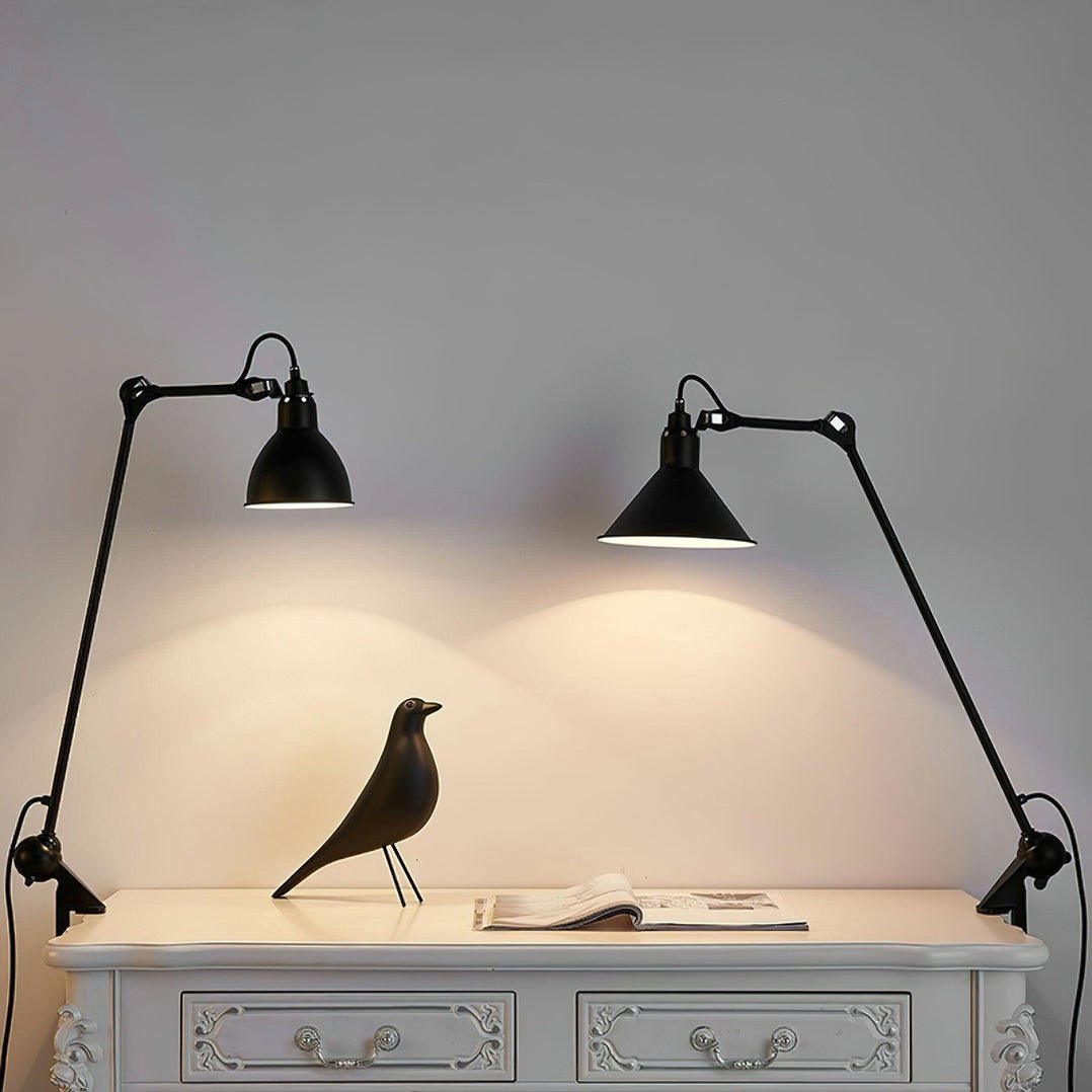 Lampa stołowa z zaciskiem Versa Glide