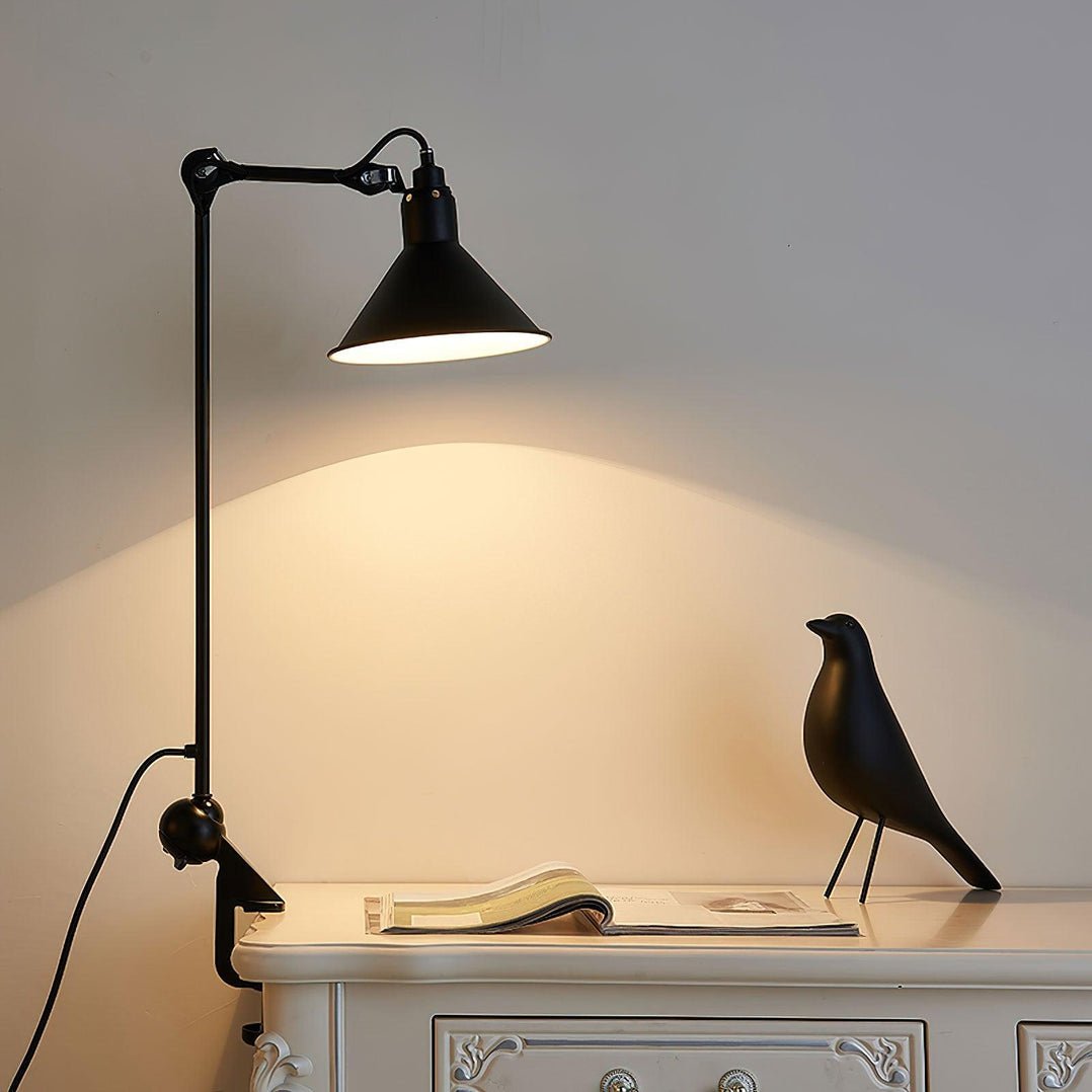 Lampa stołowa z zaciskiem Versa Glide