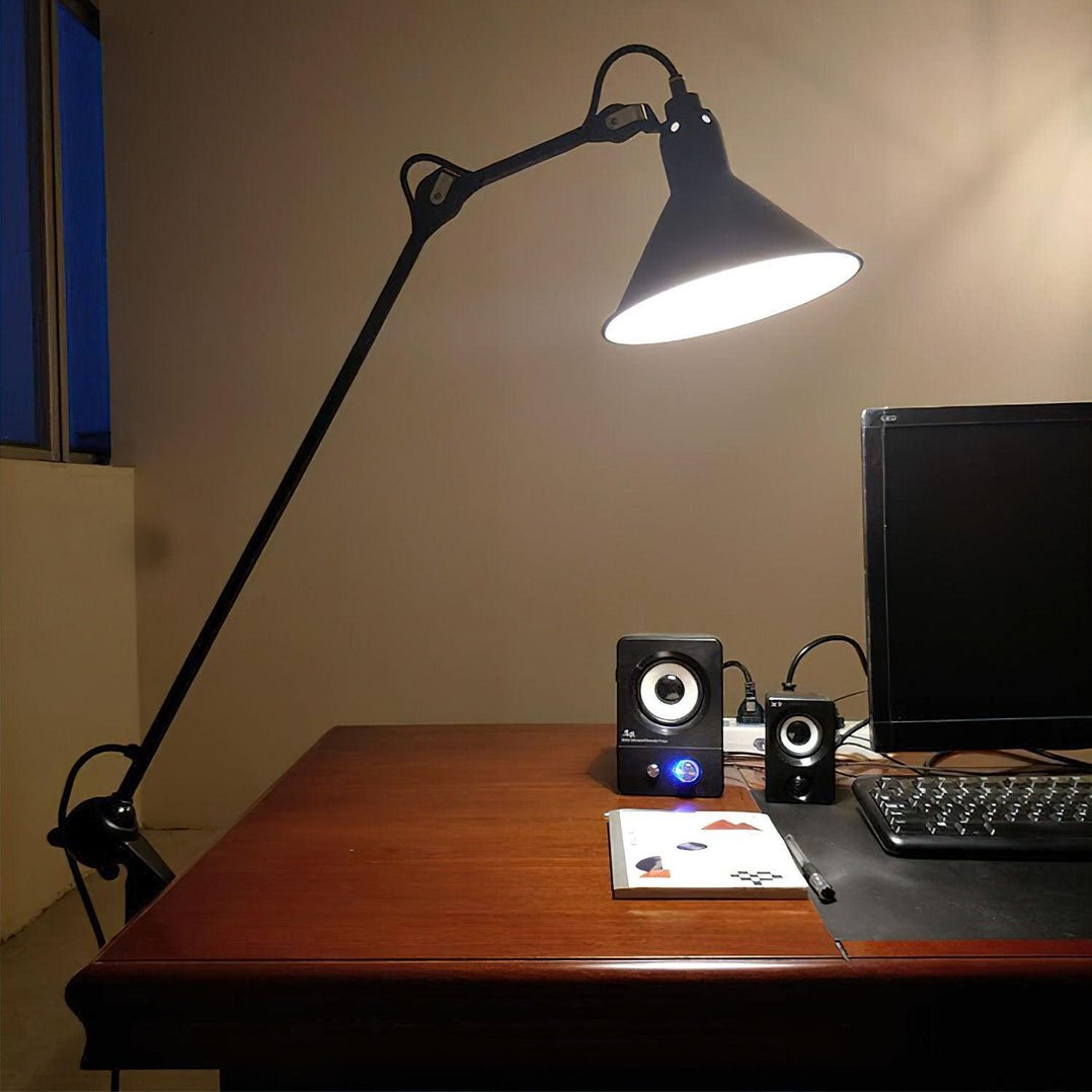 Lampa stołowa z zaciskiem Versa Glide