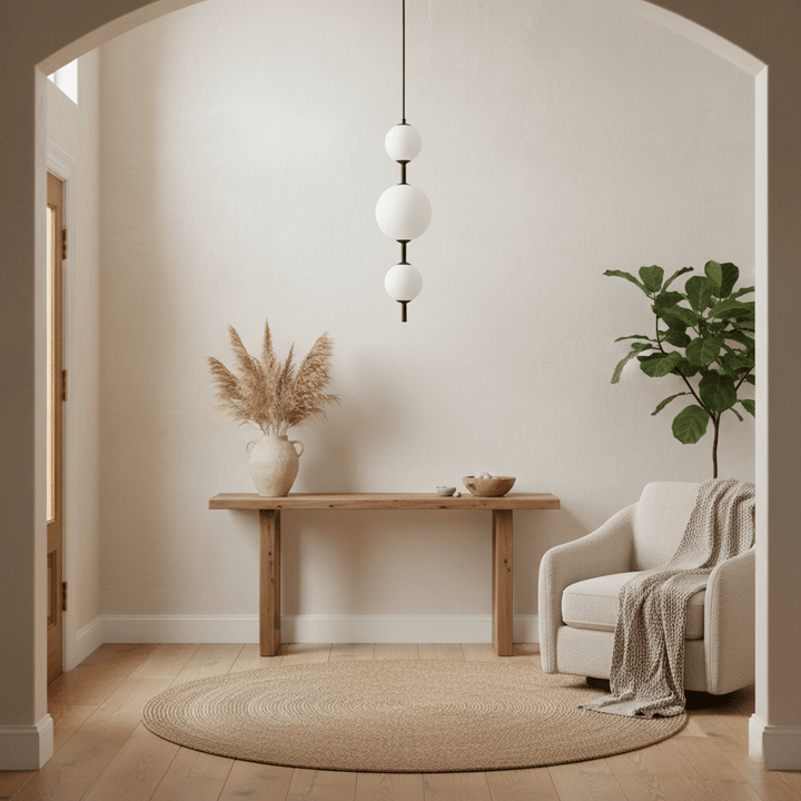 Pionowa Lampa Wisząca Globe