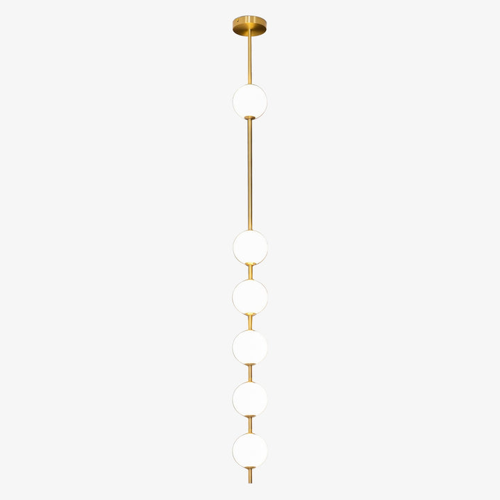 Lampa Wisząca z Pionowymi Kulami