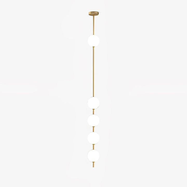 Lampa Wisząca z Pionowymi Kulami