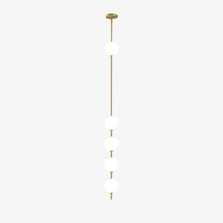 Lampa Wisząca z Pionowymi Kulami