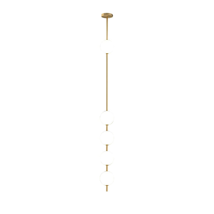 Lampa Wisząca z Pionowymi Kulami