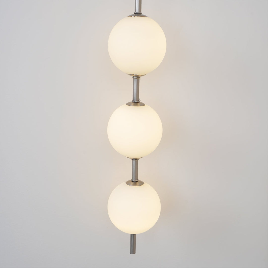 Pionowa Lampa Ścienna z Globem