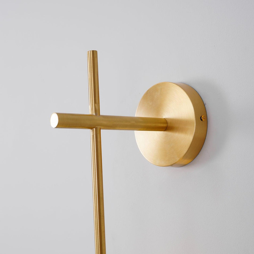 Pionowa Lampa Ścienna z Globem