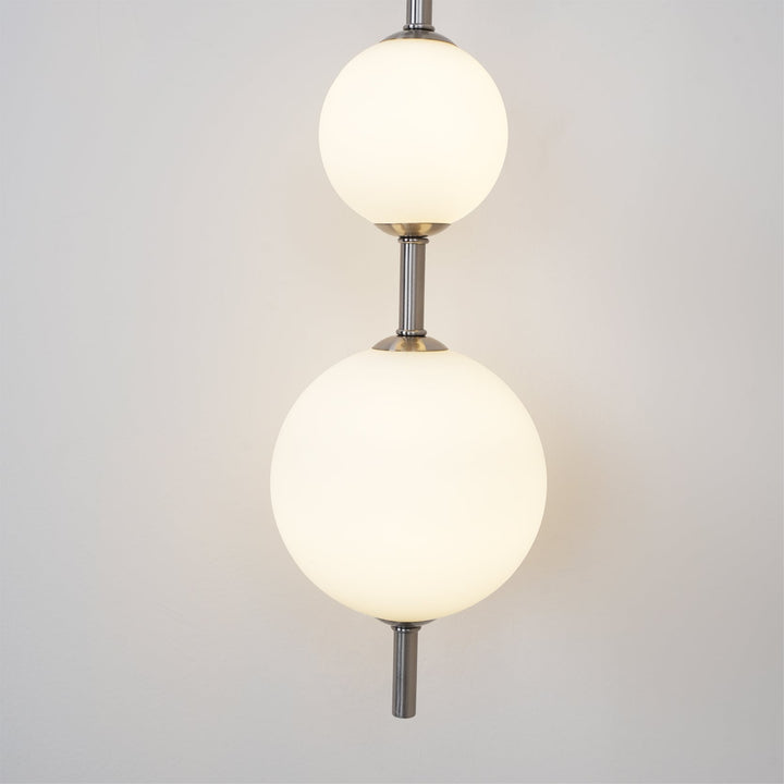 Pionowa Lampa Ścienna z Globem