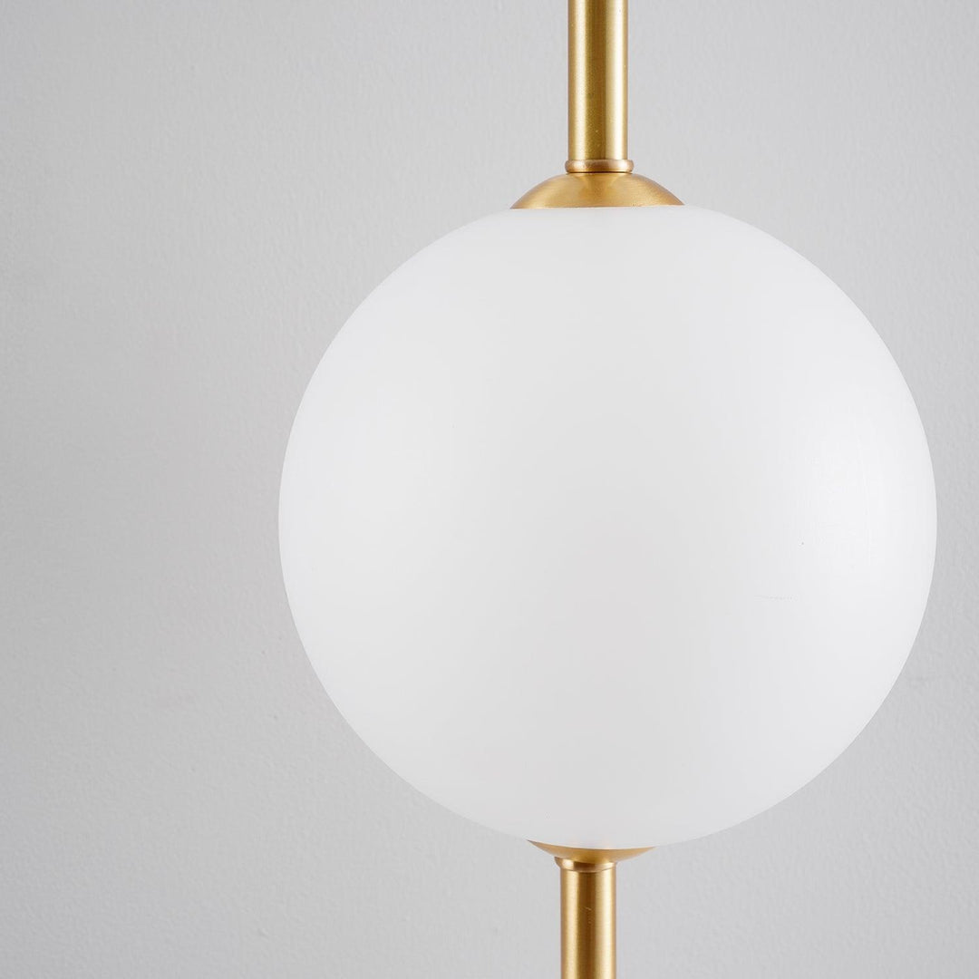 Pionowa Lampa Ścienna z Globem