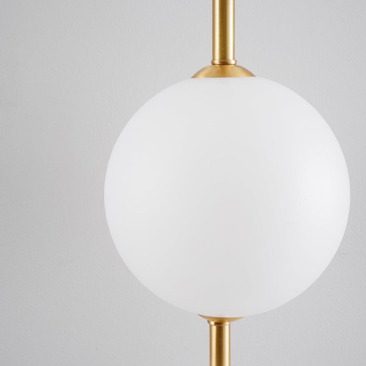 Pionowa Lampa Ścienna z Globem