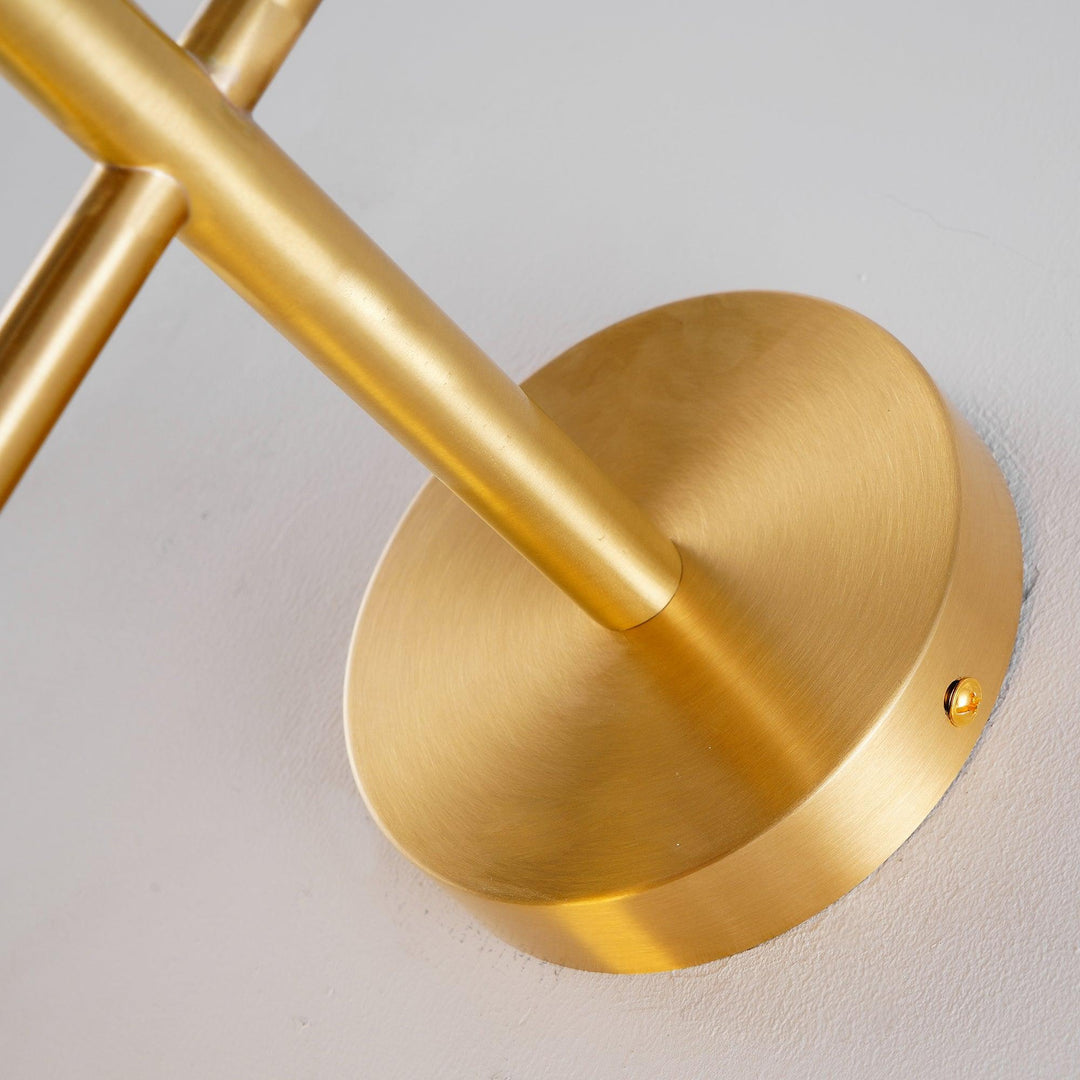 Pionowa Lampa Ścienna z Globem