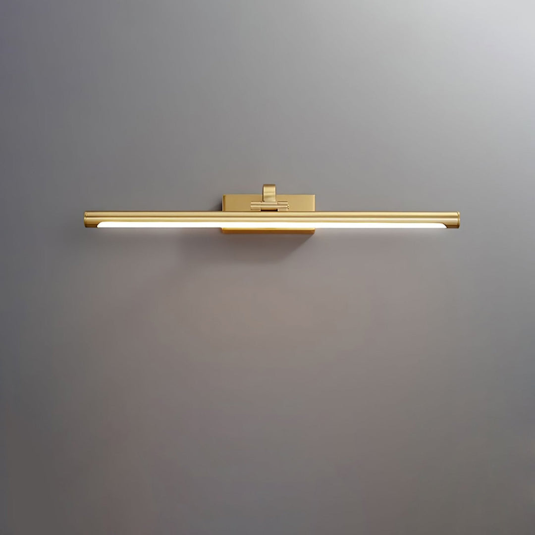 Lampa ścienna LED w kolorze orzecha