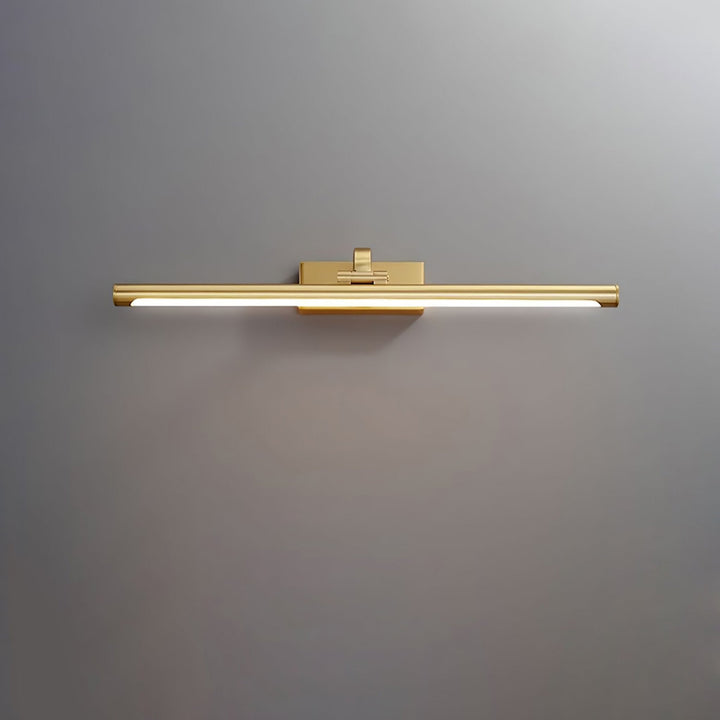 Lampa ścienna LED w kolorze orzecha