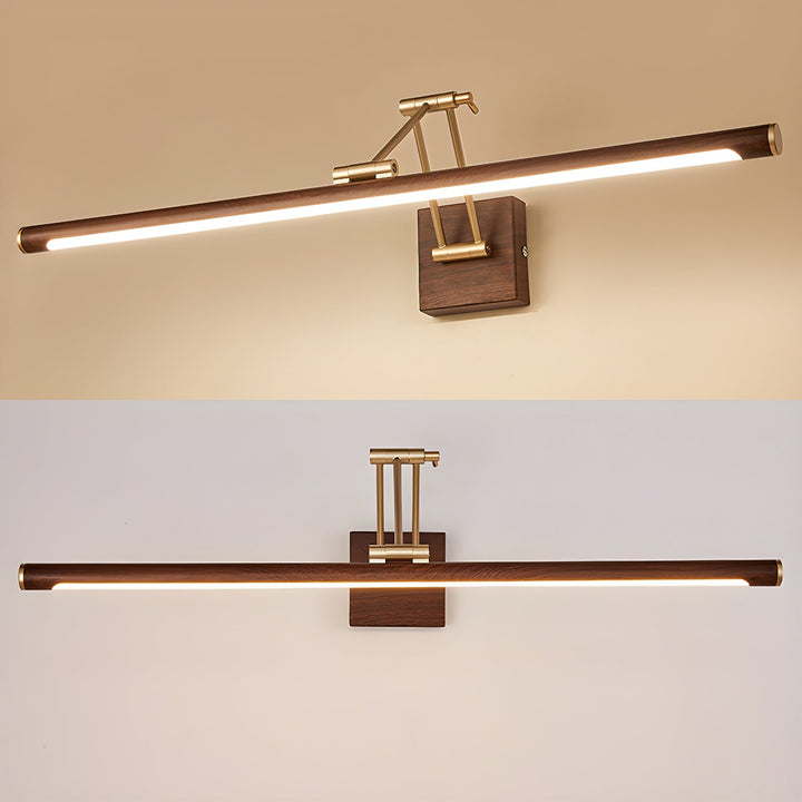 Lampa Ścienna Regulowana w Kolorze Orzecha