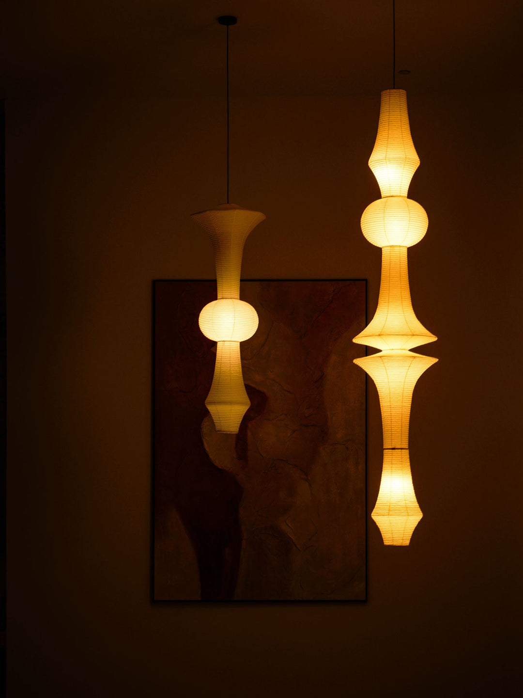 Lampa wisząca Washi Paper E