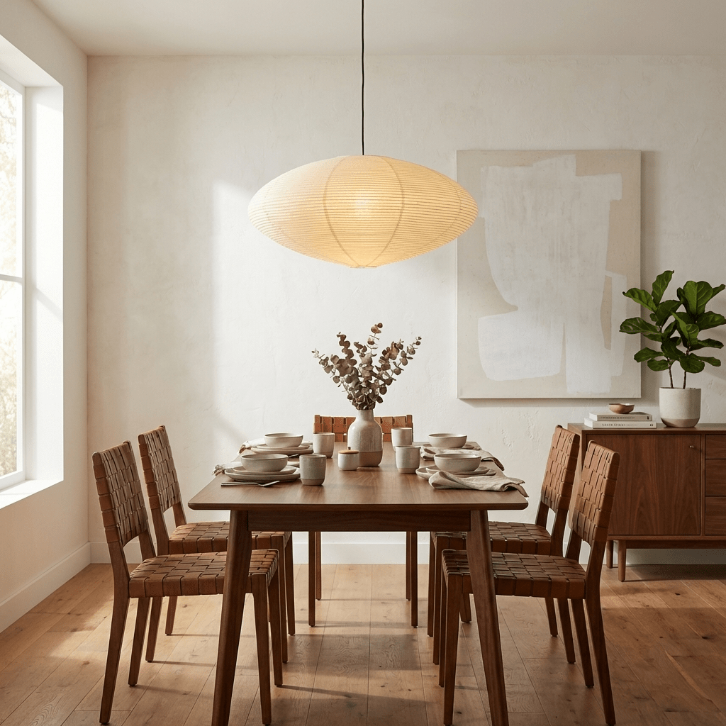 Lampa wisząca z papieru washi 15A 21A 26A
