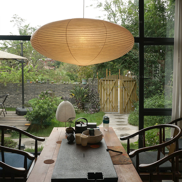 Lampa wisząca z papieru washi 15A 21A 26A