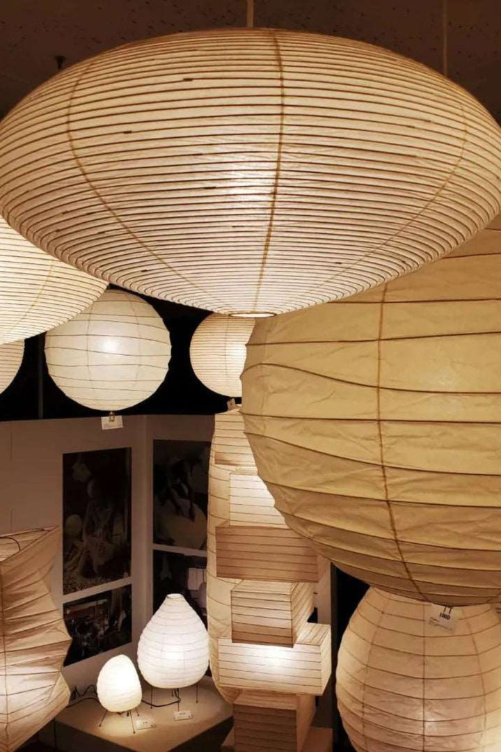 Lampa wisząca z papieru washi 15A 21A 26A