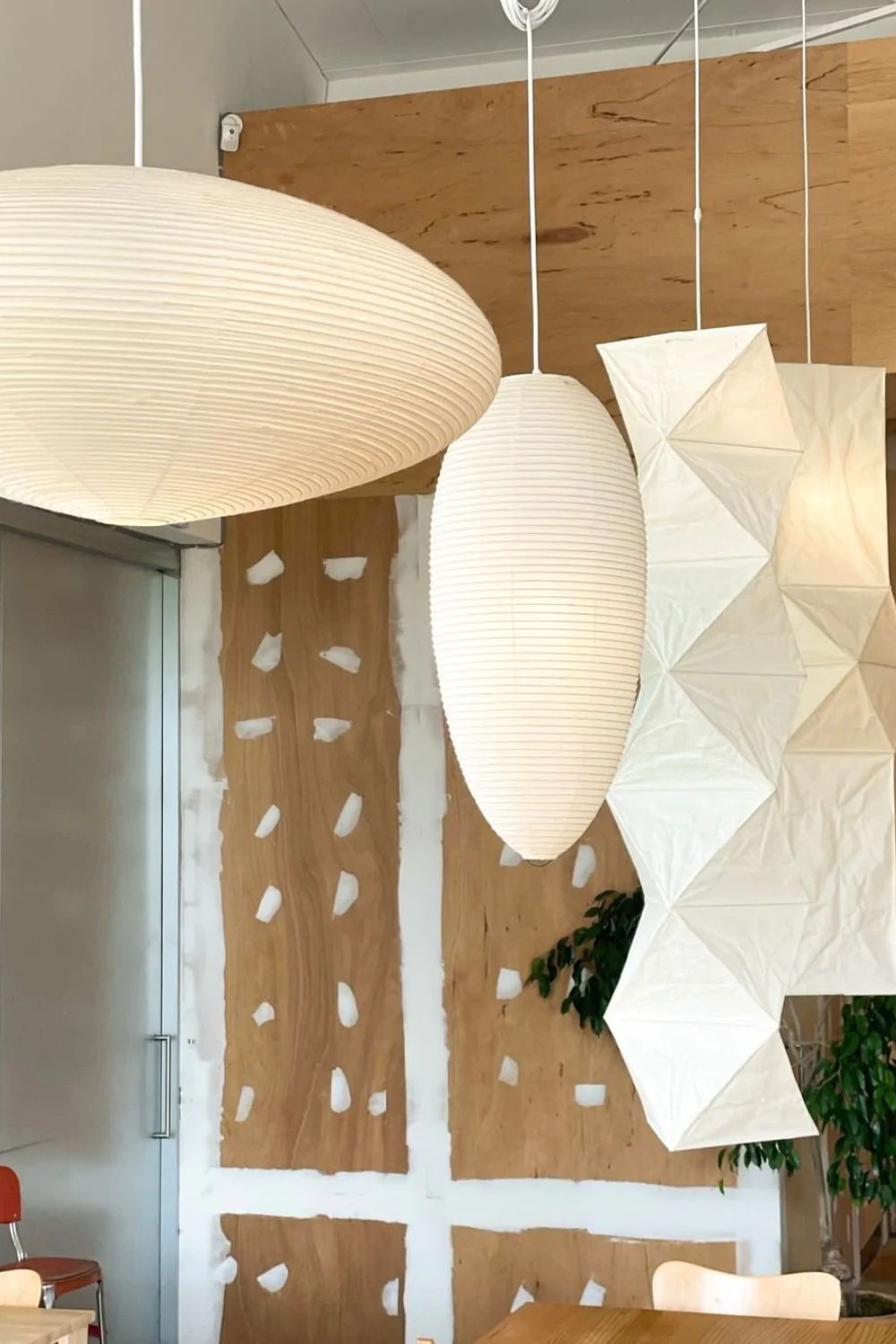 Lampa wisząca z papieru washi 15A 21A 26A