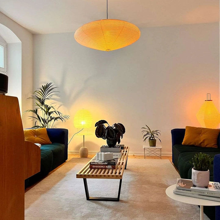 Lampa wisząca z papieru washi 15A 21A 26A