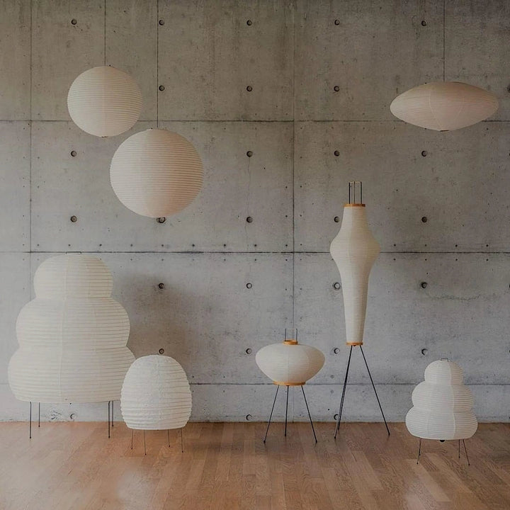 Lampa wisząca z papieru washi 15A 21A 26A