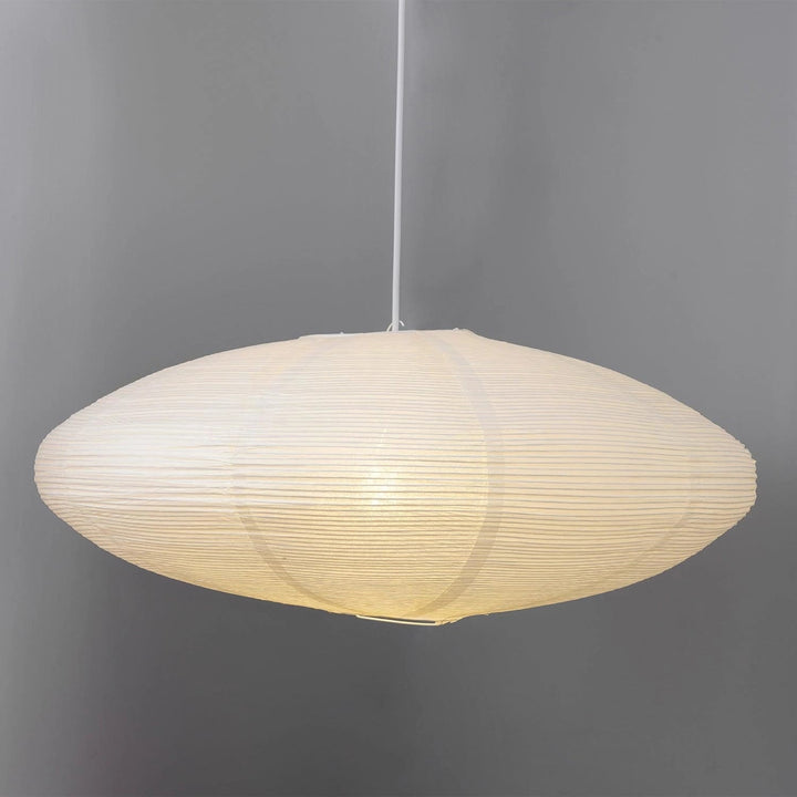 Lampa z papieru washi 15A, z przewodem zawieszanym na haku