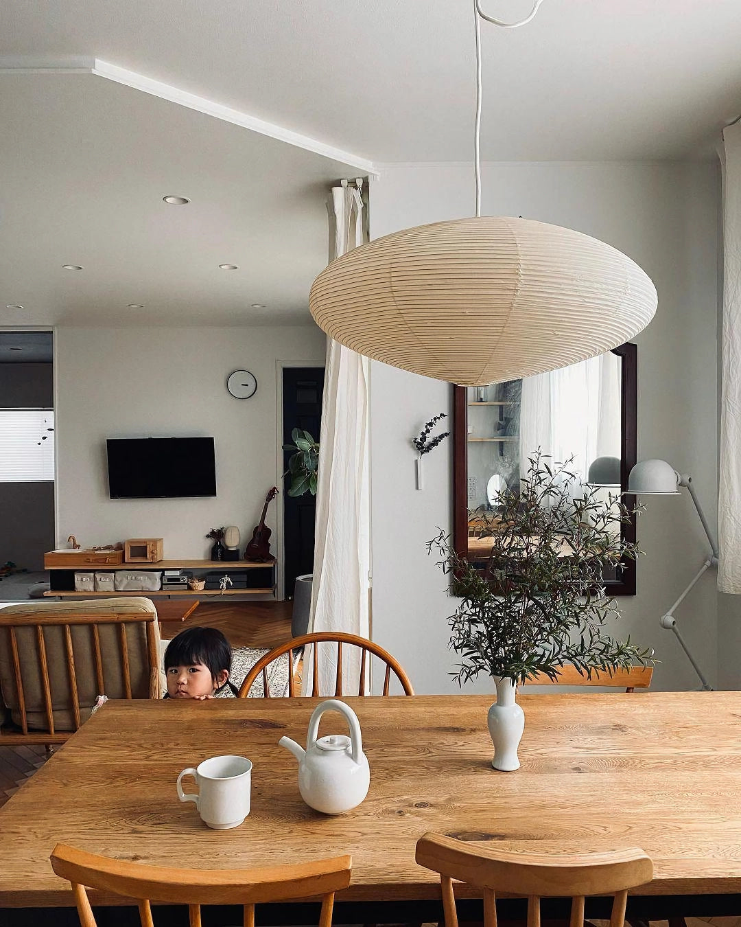 Lampa wisząca z papieru washi 15A 21A 26A