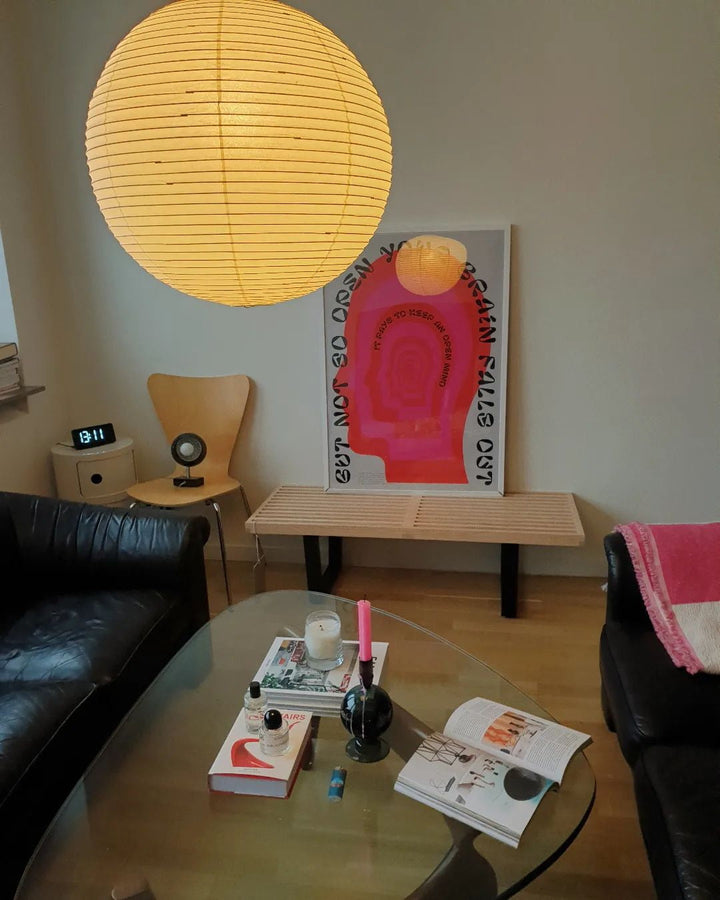 Lampa Wisząca z Papieru Washi A