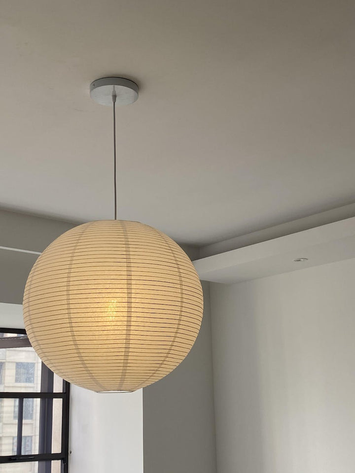 Lampa Wisząca z Papieru Washi A