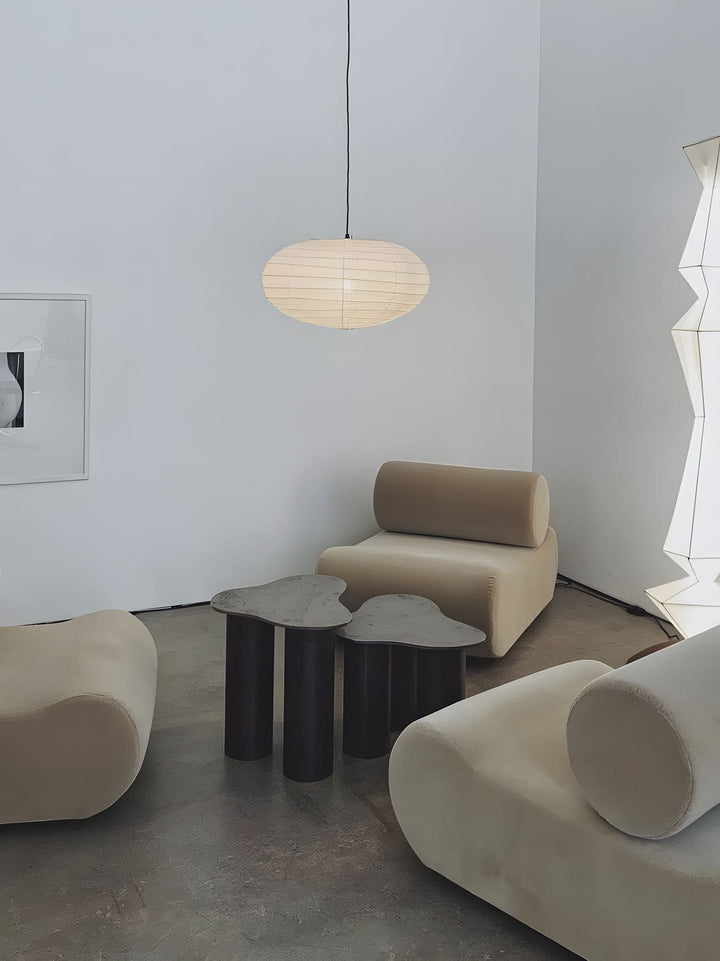 Lampa wisząca z papieru washi EN