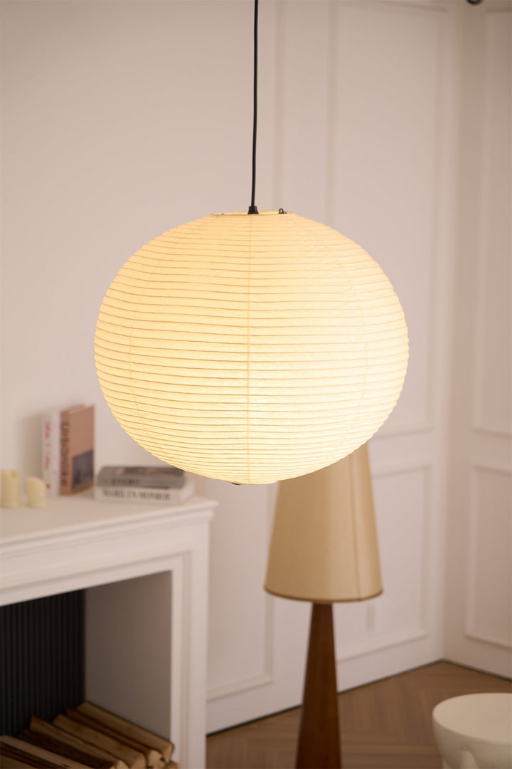 Lampa Wisząca z Papieru Washi A