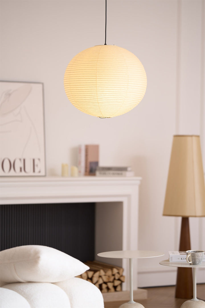 Lampa Wisząca z Papieru Washi A