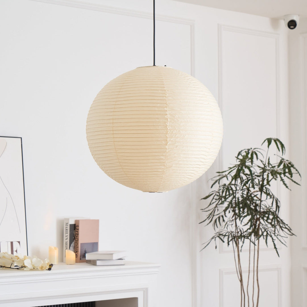 Lampa Wisząca z Papieru Washi A