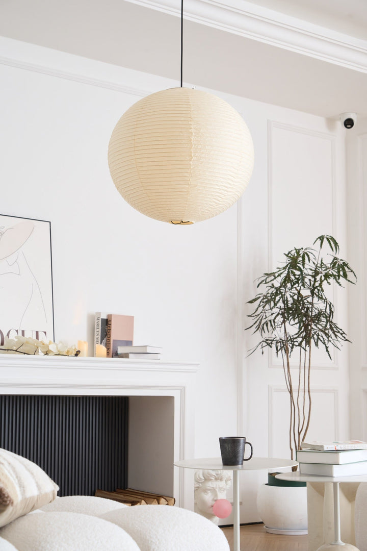 Lampa Wisząca z Papieru Washi A