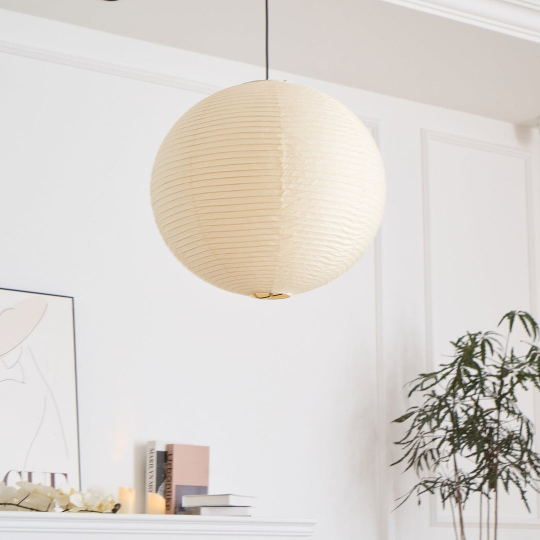 Lampa Wisząca z Papieru Washi A