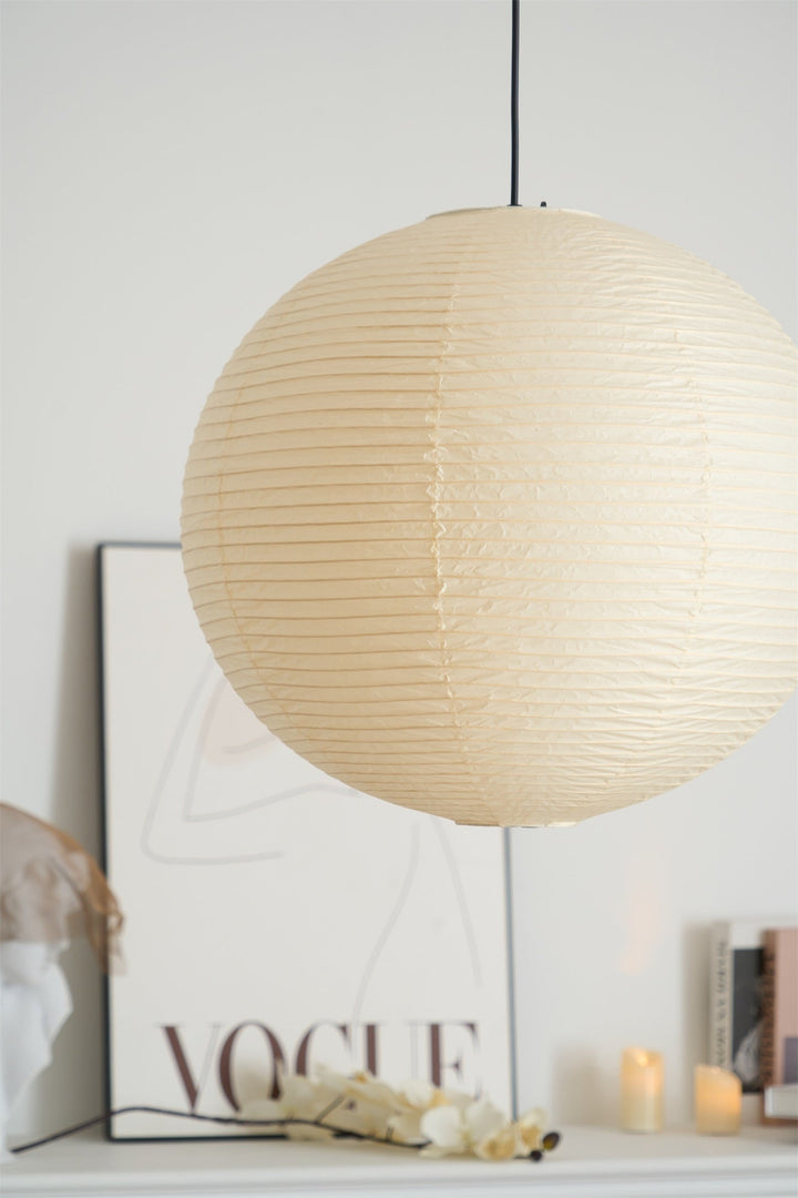 Lampa Wisząca z Papieru Washi A