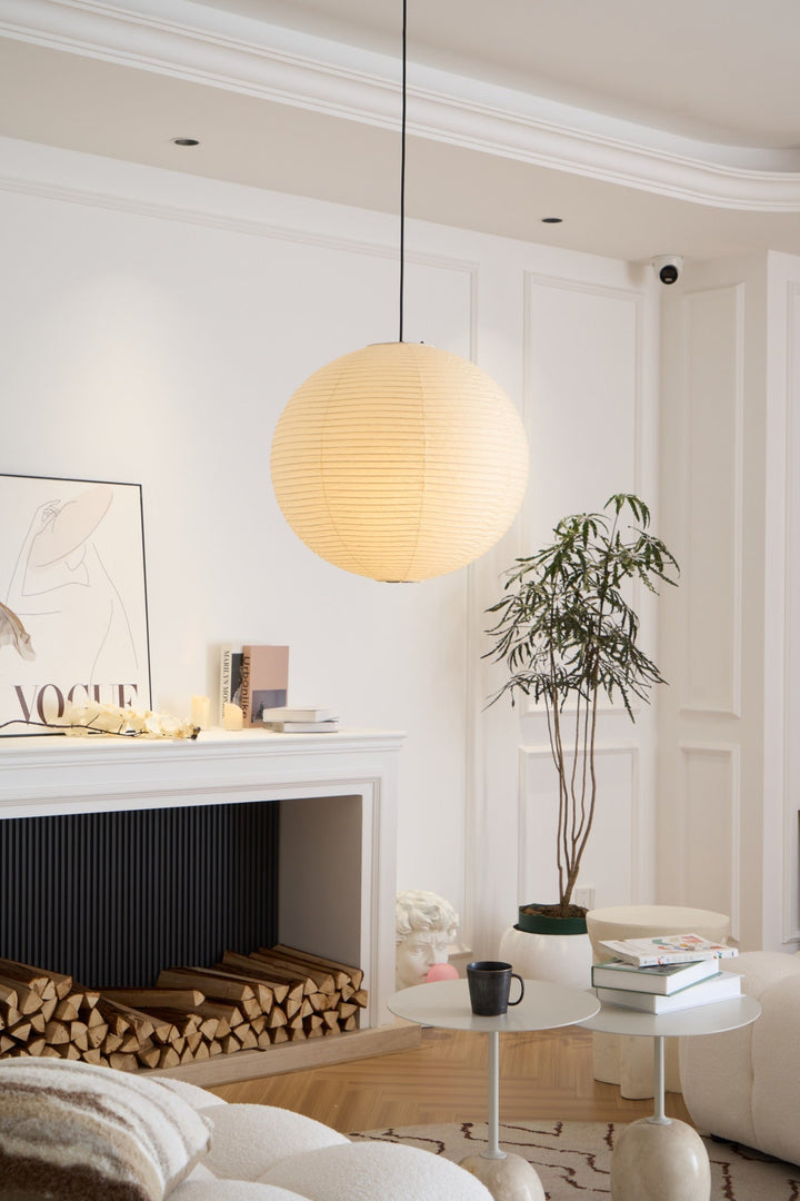 Lampa Wisząca z Papieru Washi A