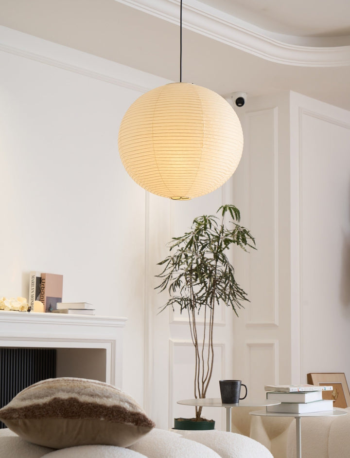 Lampa Wisząca z Papieru Washi A