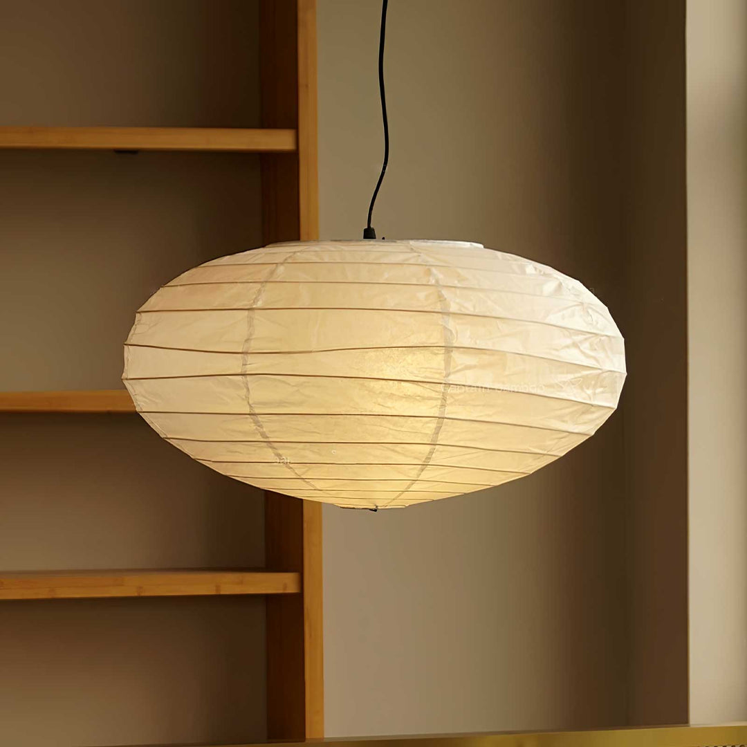 Lampa wisząca z papieru washi EN