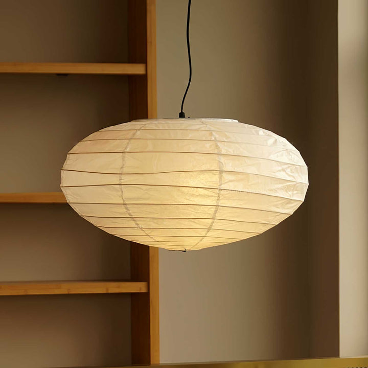 Lampa wisząca z papieru washi EN