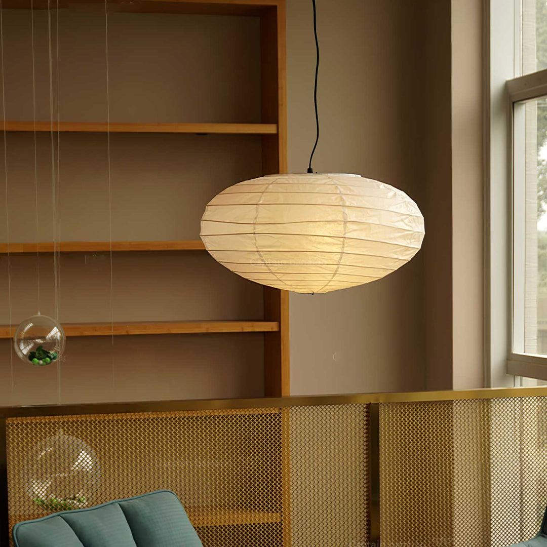 Lampa wisząca z papieru washi EN
