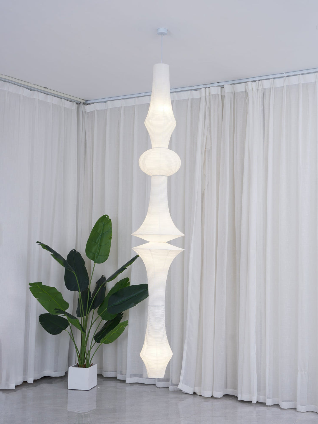 Lampa wisząca Washi Paper E