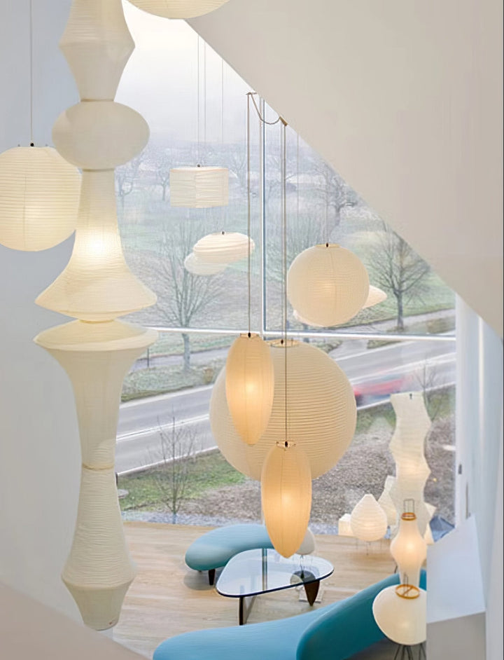 Lampa wisząca Washi Paper E