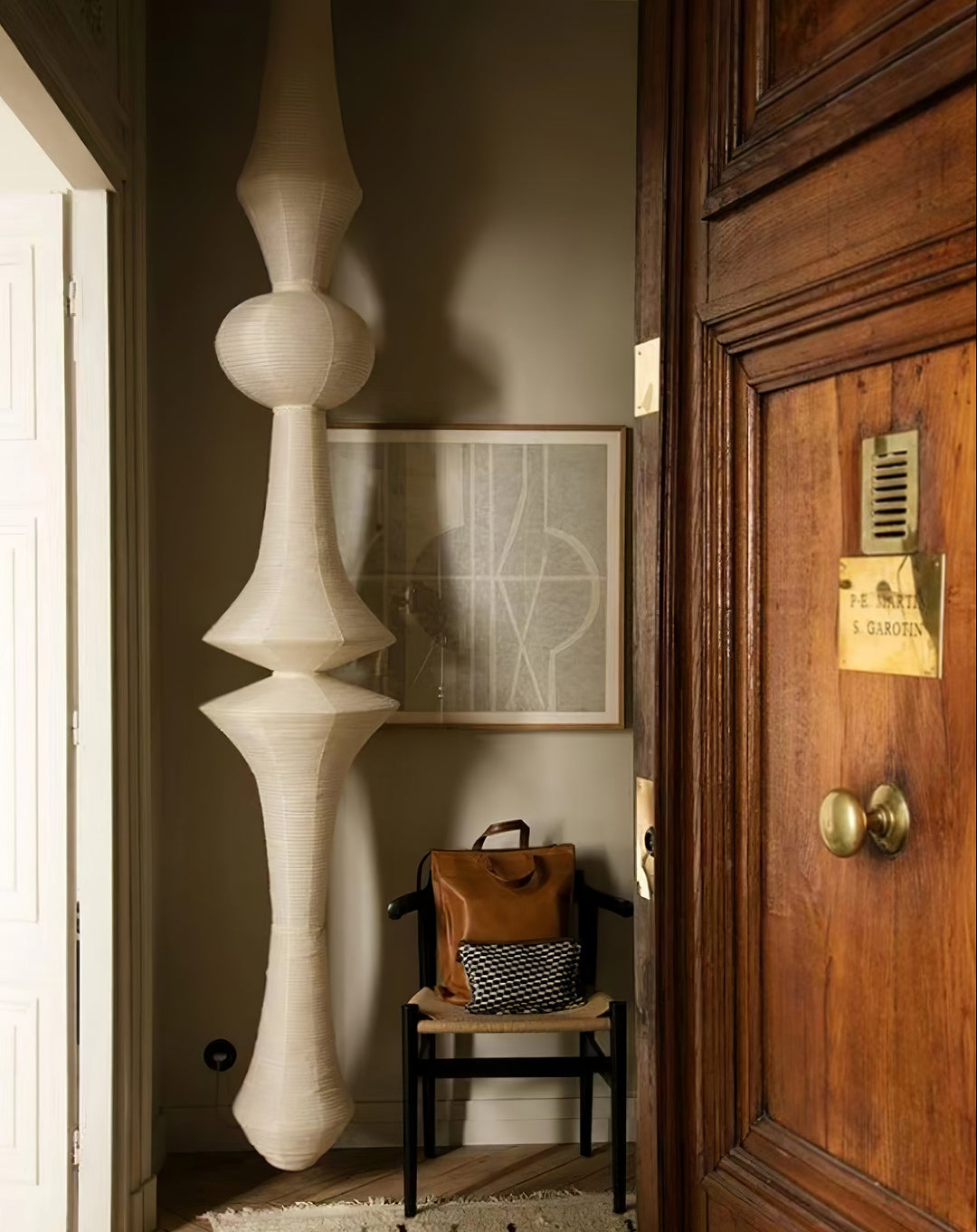 Lampa wisząca Washi Paper E